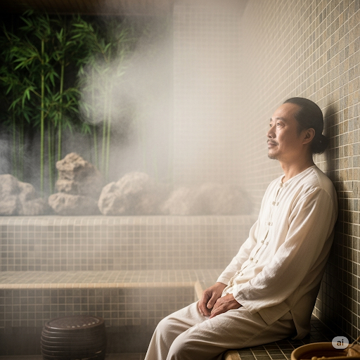 Purifying steam room